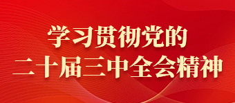 學習貫徹黨的二十屆三中全會精神
